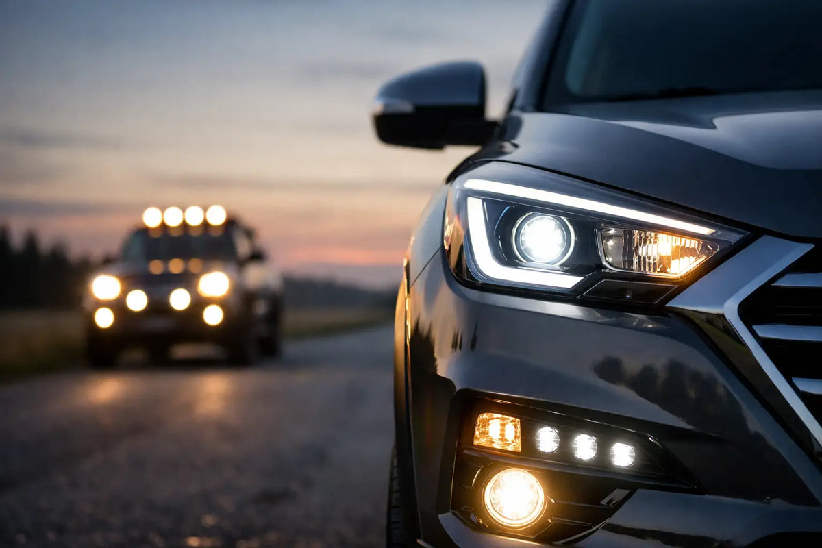 Framtiden för godkända ledlampor på bilen