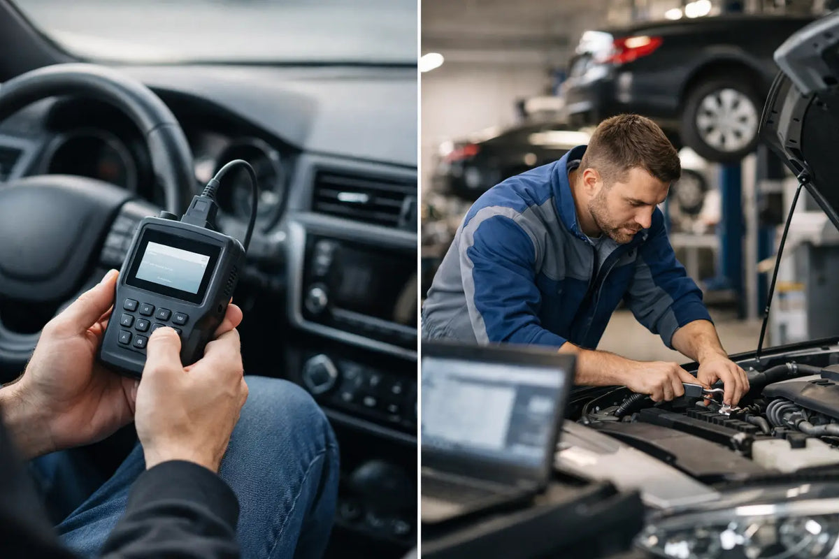 OBD2 scanner eller verkstad - vad lönar sig?