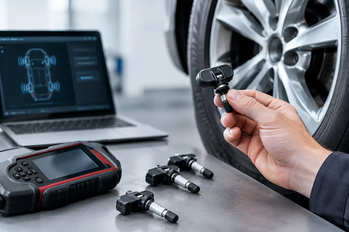 Programmera TPMS-sensor själv - rätt metod