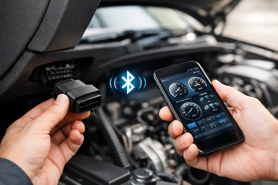 Test av Bluetooth OBD2 - rätt läsare för bilen