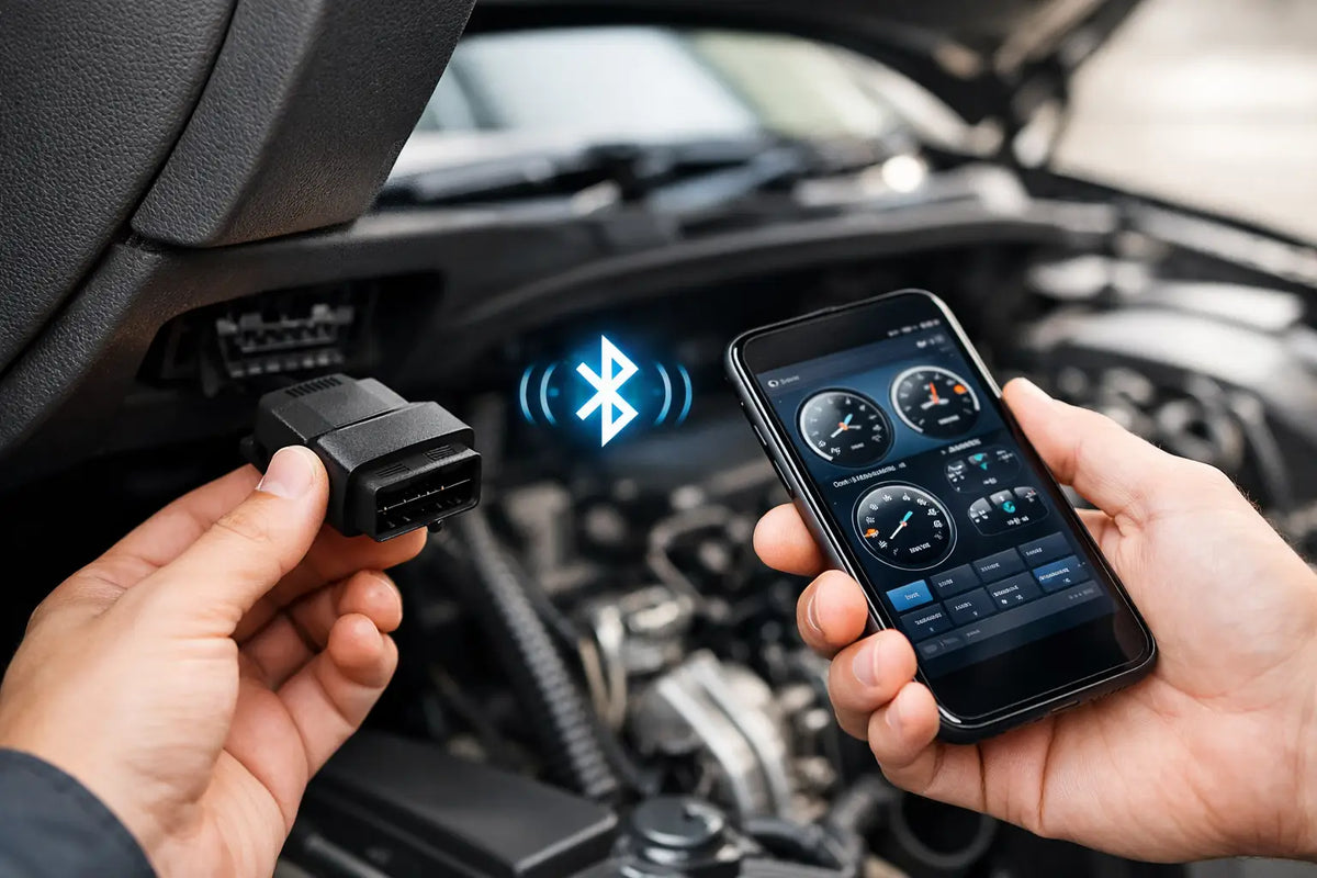 Test av Bluetooth OBD2 - rätt läsare för bilen