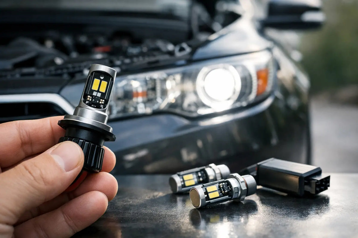 Vad betyder CANBUS LED på bilen?
