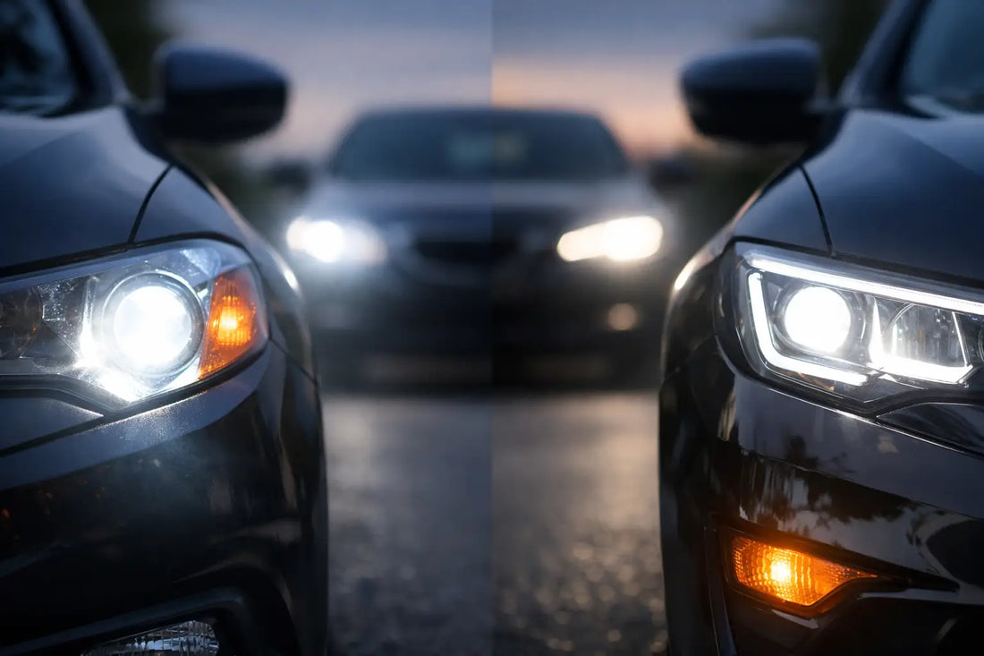 Xenon eller LED halvljus - vad ska du välja?