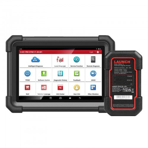 Launch X-431 PRO DYNO OBD2 Diagnosverktyg – 37+ Servicefunktioner & Full Fordonsdiagnostik