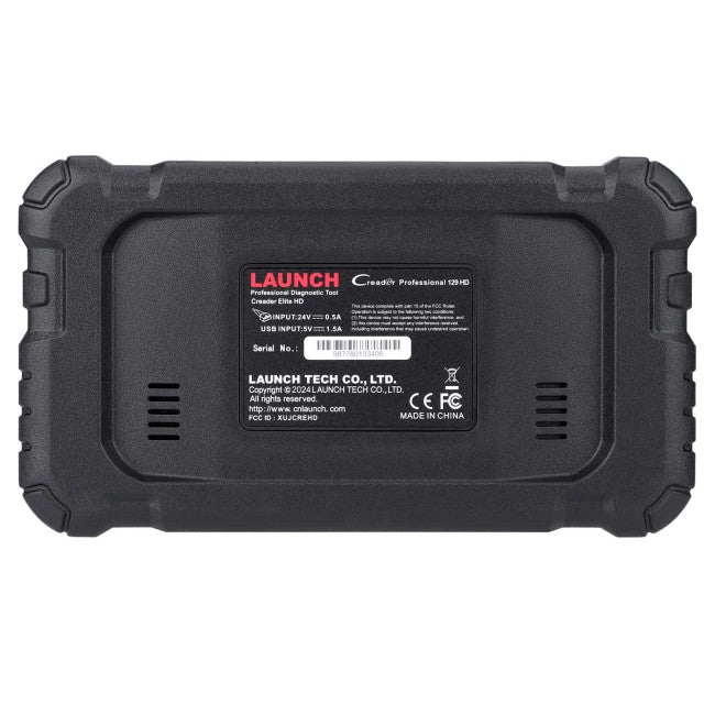 Launch CRP129 HD Elite Truck Diagnosverktyg – OBD2 Scanner för Lastbil, Buss & Tunga Fordon DPF, Kodning, Live Data