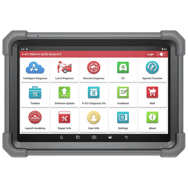 LAUNCH X431 PRO3 V+ Elite Diagnosverktyg – J2534, SmartLink VCI, DoIP, Aktiv Test, Topology Mapping, Online Kodning & 60+ Servicefunktioner