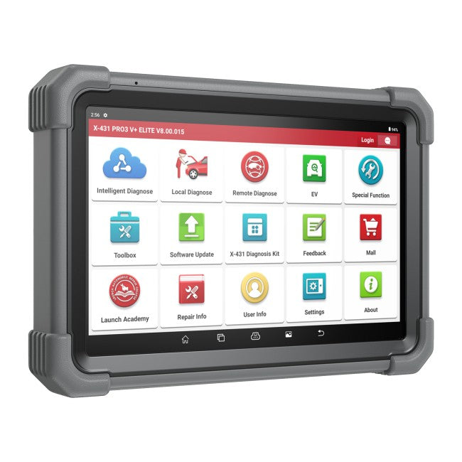 LAUNCH X431 PRO3 V+ Elite Diagnosverktyg – J2534, SmartLink VCI, DoIP, Aktiv Test, Topology Mapping, Online Kodning & 60+ Servicefunktioner
