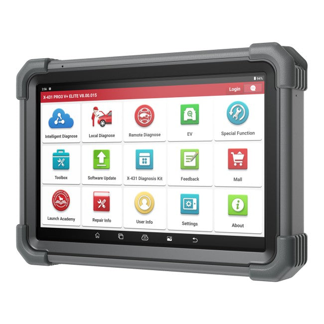 LAUNCH X431 PRO3 V+ Elite Diagnosverktyg – J2534, SmartLink VCI, DoIP, Aktiv Test, Topology Mapping, Online Kodning & 60+ Servicefunktioner