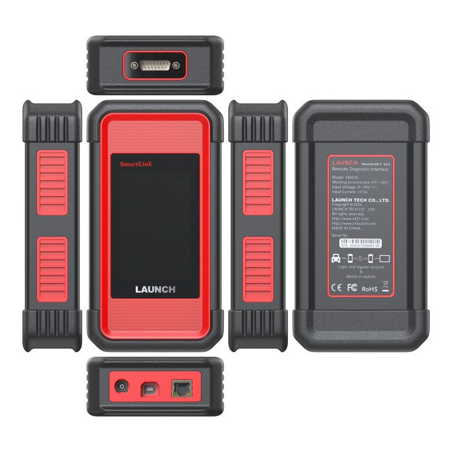LAUNCH X431 PRO3 V+ Elite Diagnosverktyg – J2534, SmartLink VCI, DoIP, Aktiv Test, Topology Mapping, Online Kodning & 60+ Servicefunktioner