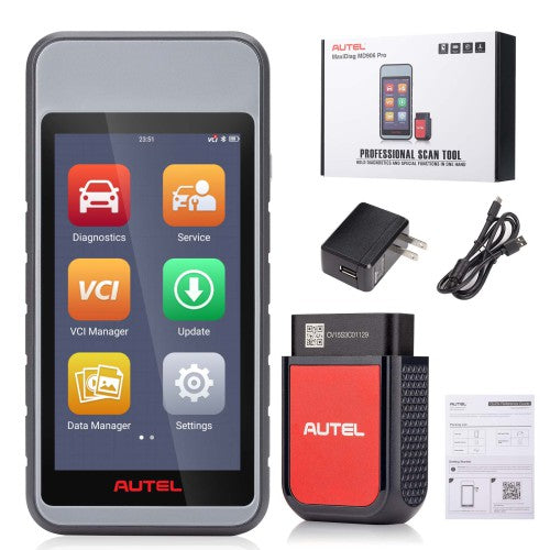 Autel MaxiDIAG MD906 Pro – Trådlös felkodsläsare med 11 servicefunktioner