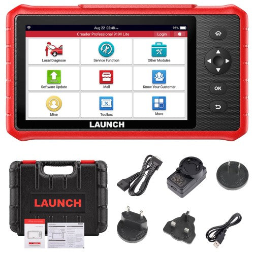 Launch X431 CRP919X Lite – Avancerad felkodsläsare med 31+ servicefunktioner