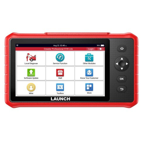 Launch X431 CRP919X Lite – Avancerad felkodsläsare med 31+ servicefunktioner