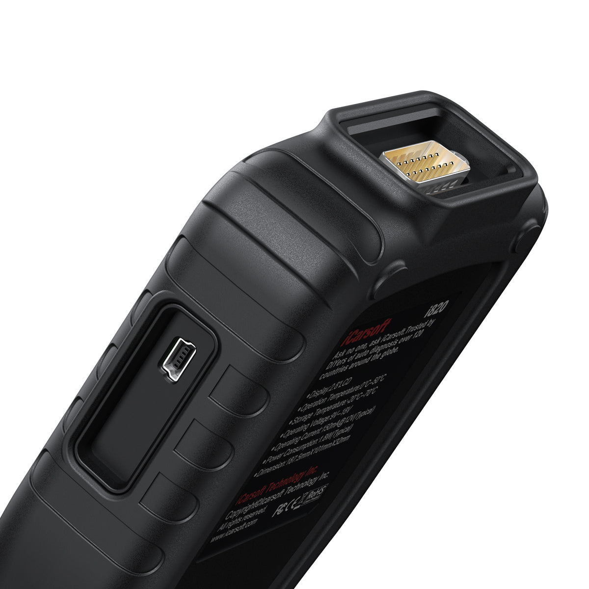 iCarsoft i820 OBD2 Felkodsläsare – Professionellt Diagnosverktyg för Motor och Batteritest