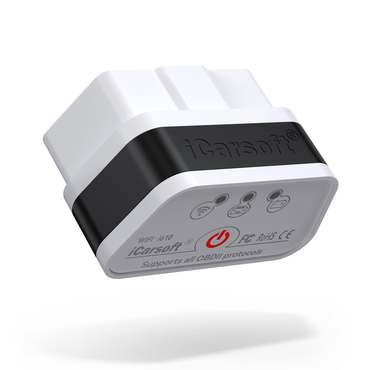 iCarsoft WIFI OBD Multi-Scan Tool i610 – Trådlös OBD2-felkodsläsare och realtidsdiagnostik för alla OBD2-bilar
