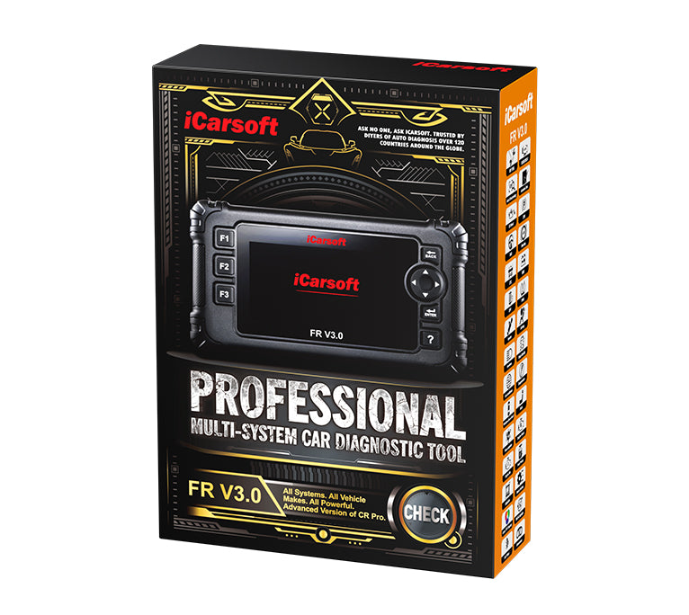 iCarsoft FR V3.0 – Kraftfull OBD2 Felkodsläsare för Peugeot, Citroën, Renault, Fiat, Alfa Romeo
