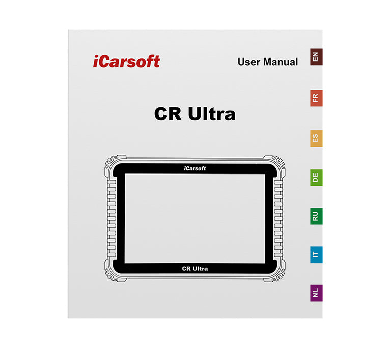 iCarsoft CR Ultra Diagnosverktyg – OE-nivå felkodsläsare med Onlinekodning & 40+ Servicefunktioner