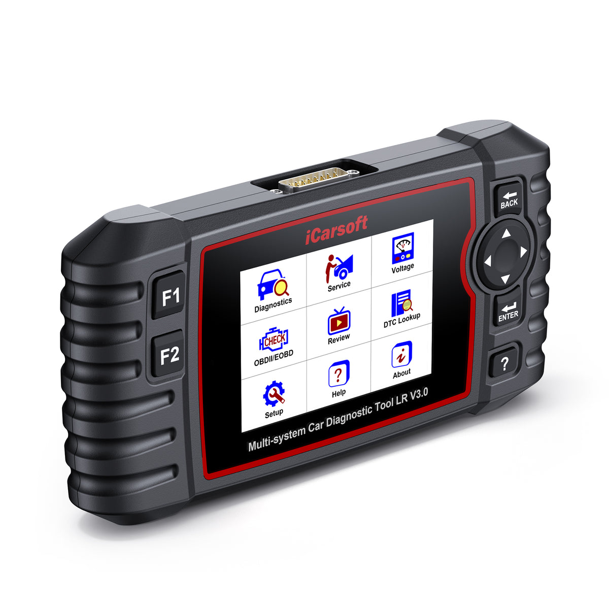 iCarsoft LR V3.0 OBD2 Felkodsläsare Diagnosverktyg för Land Rover & Jaguar med 40+ Servicefunktioner