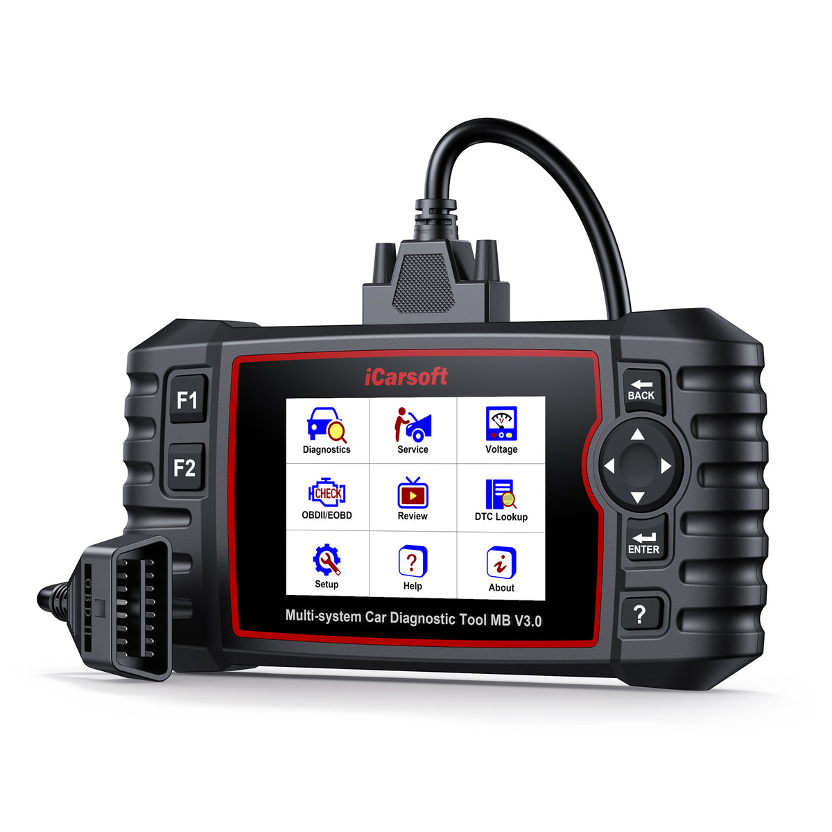 iCarsoft MB V3.0 Felkodsläsare – Full Systemdiagnos & Serviceverktyg för Mercedes-Benz, Sprinter, Smart och Maybach