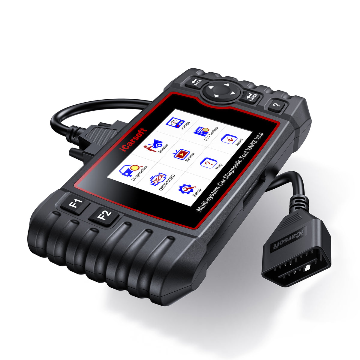 iCarsoft VAWS V3.0 OBD2 Felkodsläsare för VW/Audi/Skoda/Seat – Full ECU Diagnos & Serviceverktyg