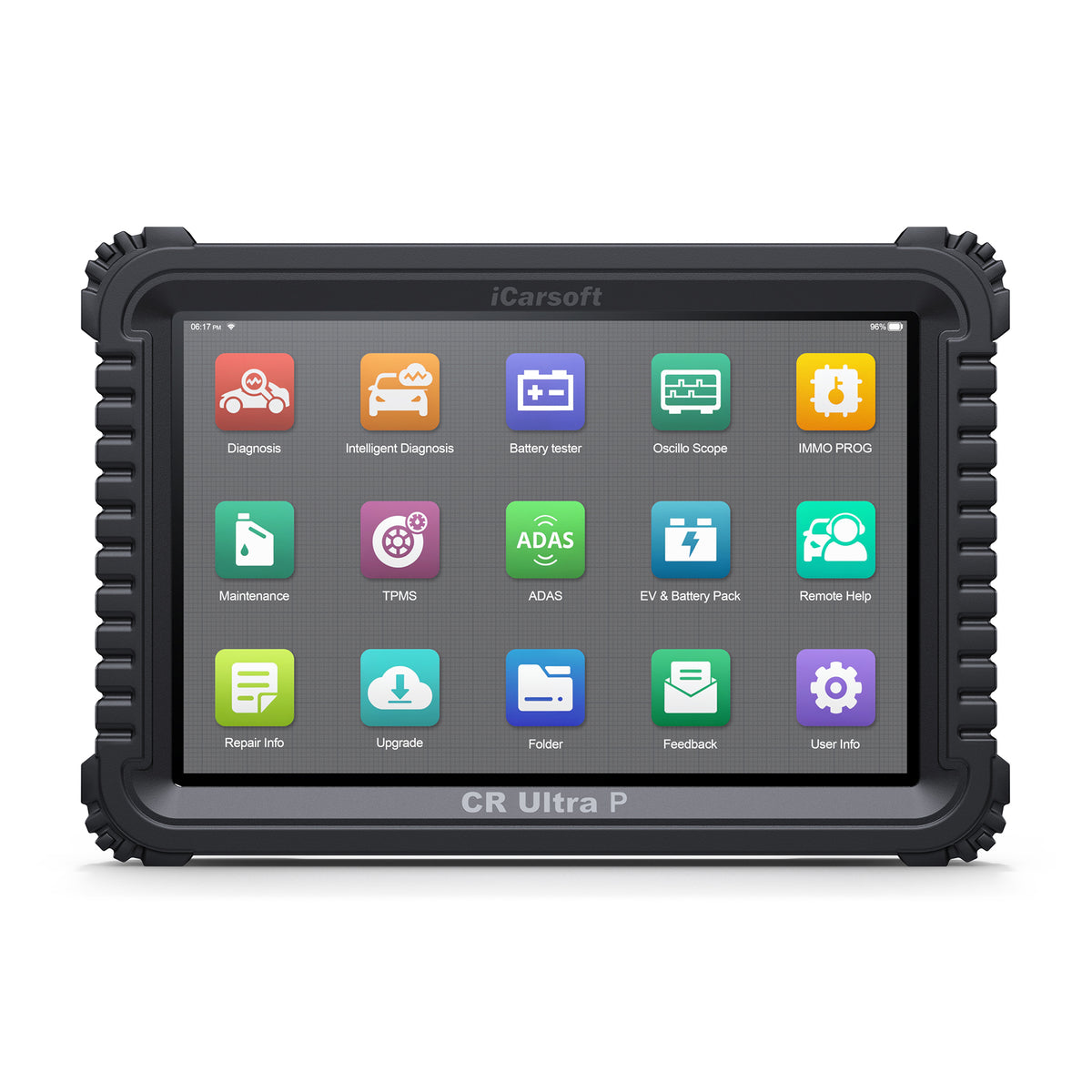 iCarsoft CR Ultra P PRO – Avancerad OBD2 Diagnos med ECU-kodning, Topologi & 3 års fri uppdatering
