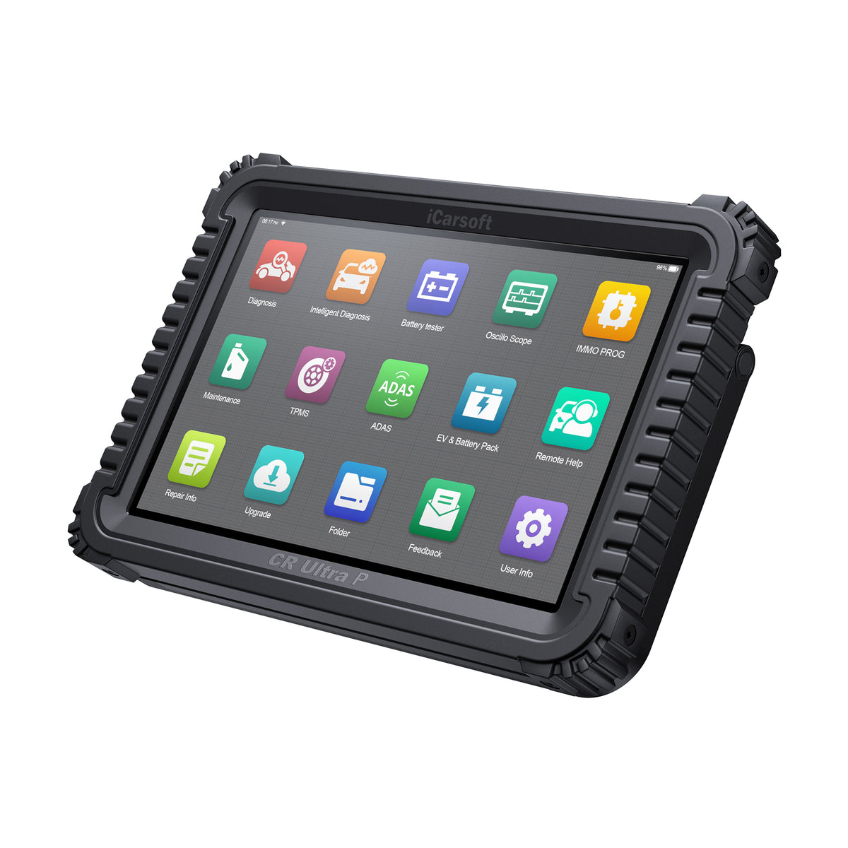 iCarsoft CR Ultra P PRO – Avancerad OBD2 Diagnos med ECU-kodning, Topologi & 3 års fri uppdatering