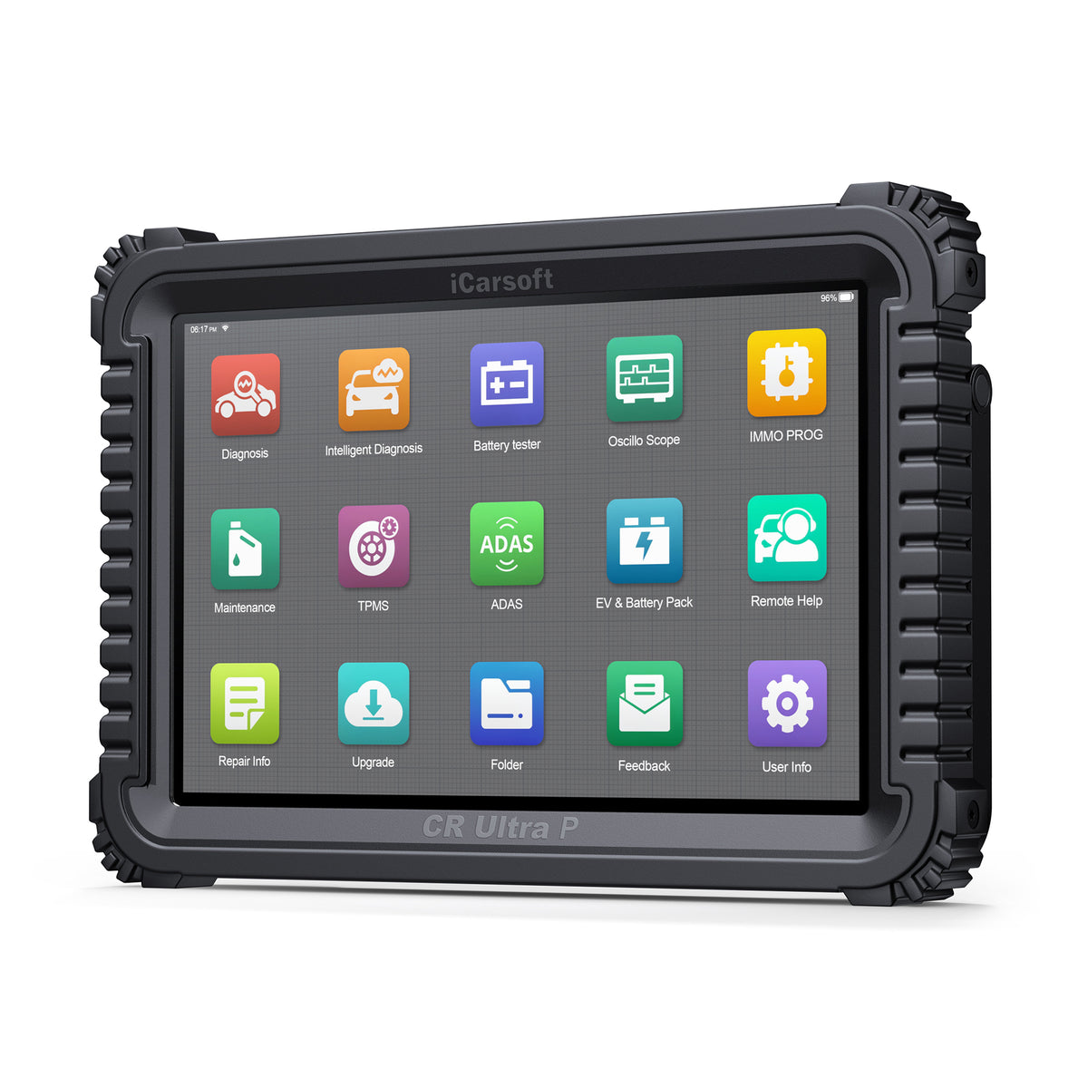 iCarsoft CR Ultra P PRO – Avancerad OBD2 Diagnos med ECU-kodning, Topologi & 3 års fri uppdatering