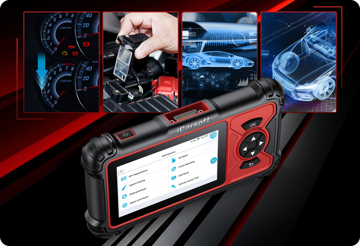 iCarsoft HD V4.0 – Professionellt diagnosverktyg för tunga fordon