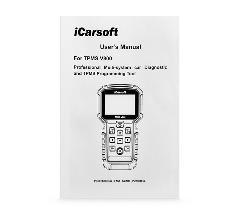 iCarsoft TPMS V800 – Professionellt TPMS- & Diagnosverktyg med Full Systemdiagnostik