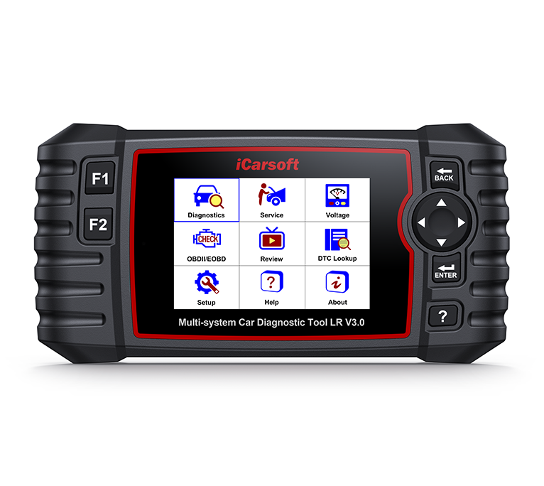 iCarsoft LR V3.0 OBD2 Felkodsläsare Diagnosverktyg för Land Rover & Jaguar med 40+ Servicefunktioner