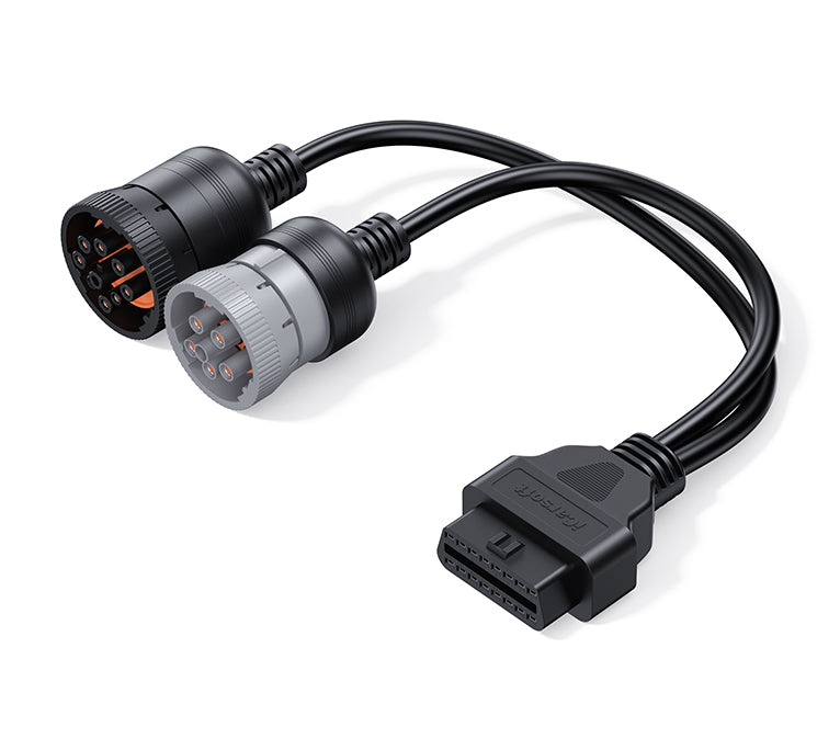 iCarsoft HD V3.0 Diagnosverktyg för Lastbil & Personbil – OBD2 Felkodsläsare med Full Systemdiagnostik SAE J1939/J1708