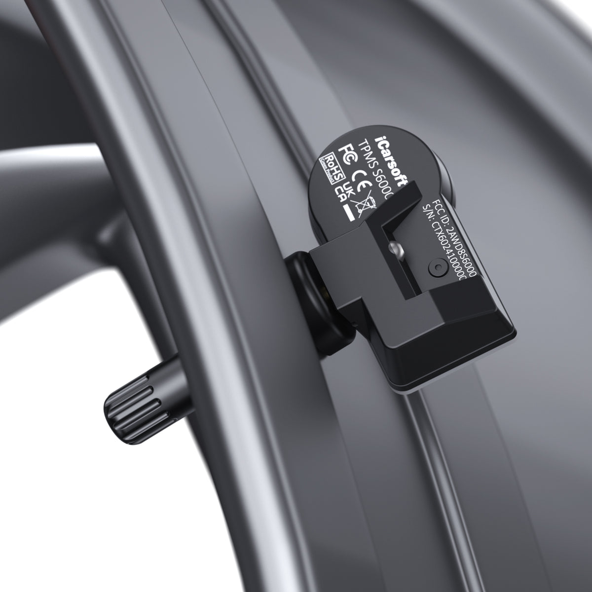 iCarsoft TPMS S6000 – Universell Däcktryckssensor för CR Eagle & TPMS V800