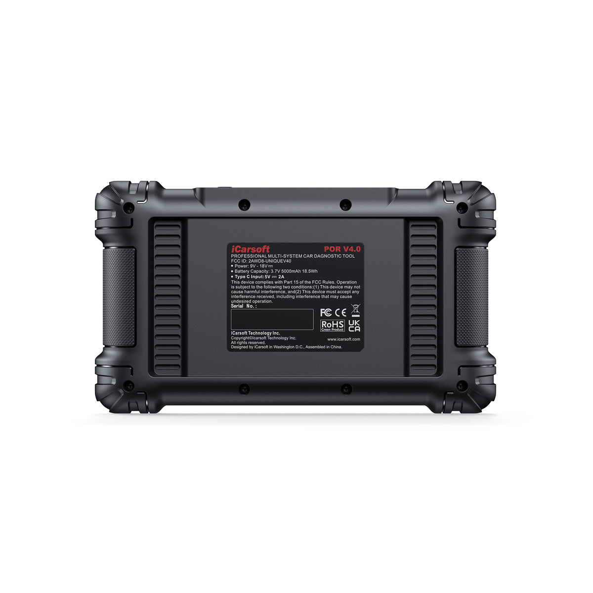 iCarsoft POR V4.0 Felkodsläsare för Porsche – Full Systemdiagnostik, Bi-direktionell styrning & Livstids fria uppdateringar