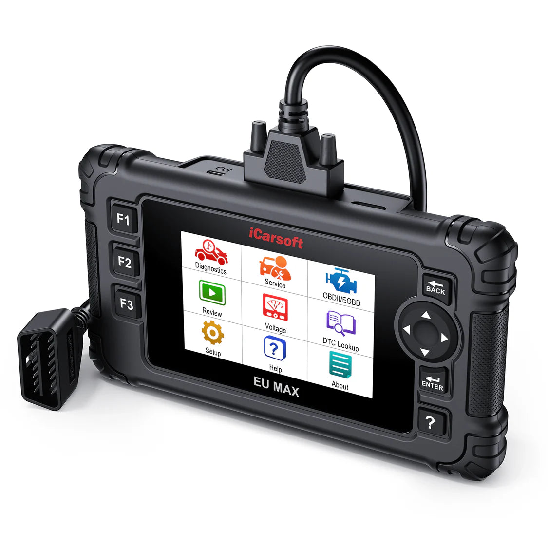 iCarsoft EU MAX 2025 – Avancerad felkodsläsare bildiagnostik OBD2