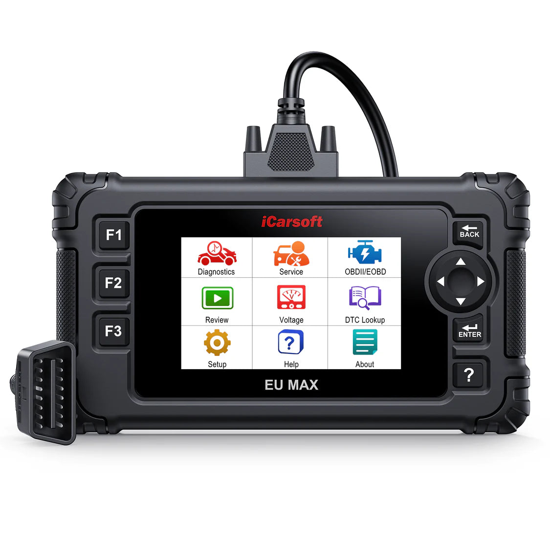 iCarsoft EU MAX 2025 – Avancerad felkodsläsare bildiagnostik OBD2