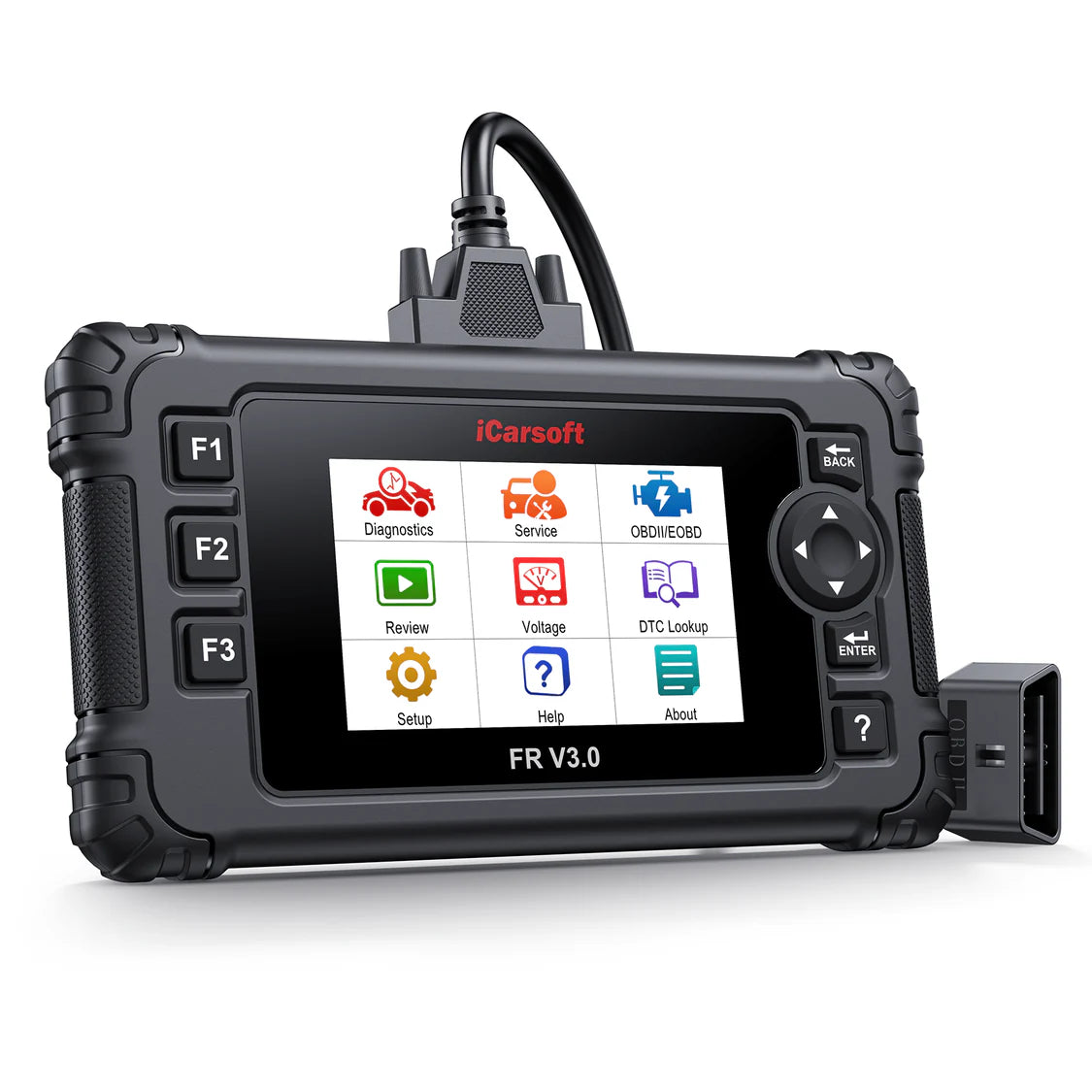 iCarsoft FR V3.0 – Kraftfull OBD2 Felkodsläsare för Peugeot, Citroën, Renault, Fiat, Alfa Romeo
