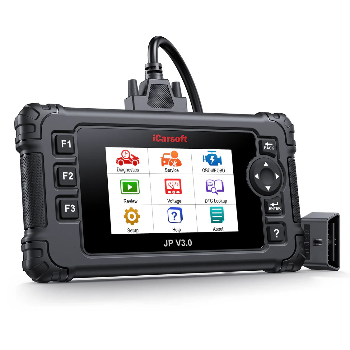 iCarsoft JP V3.0 – Felkodsläsare OBD2 Diagnosverktyg för Japanska & Koreanska Bilar