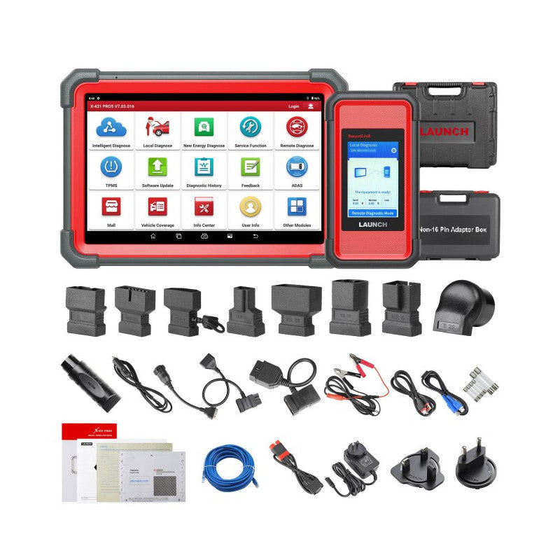 LAUNCH X431 PRO5 Felkodsläsare & OBD2 Diagnosverktyg – Avancerad Diagnosskanner med SmartLink och J2534 ECU-programmering