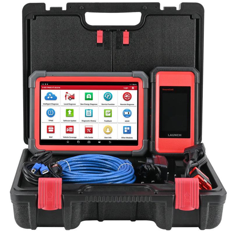 LAUNCH X431 PRO5 Felkodsläsare & OBD2 Diagnosverktyg – Avancerad Diagnosskanner med SmartLink och J2534 ECU-programmering