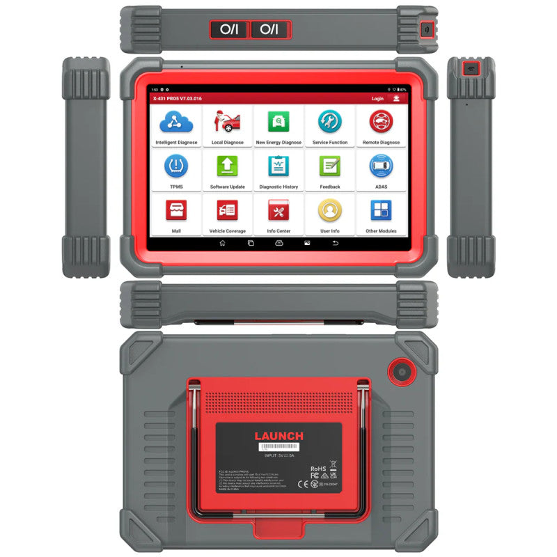LAUNCH X431 PRO5 Felkodsläsare & OBD2 Diagnosverktyg – Avancerad Diagnosskanner med SmartLink och J2534 ECU-programmering
