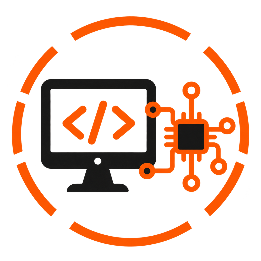 Funktionsikon: programmeringsarbetsflöde